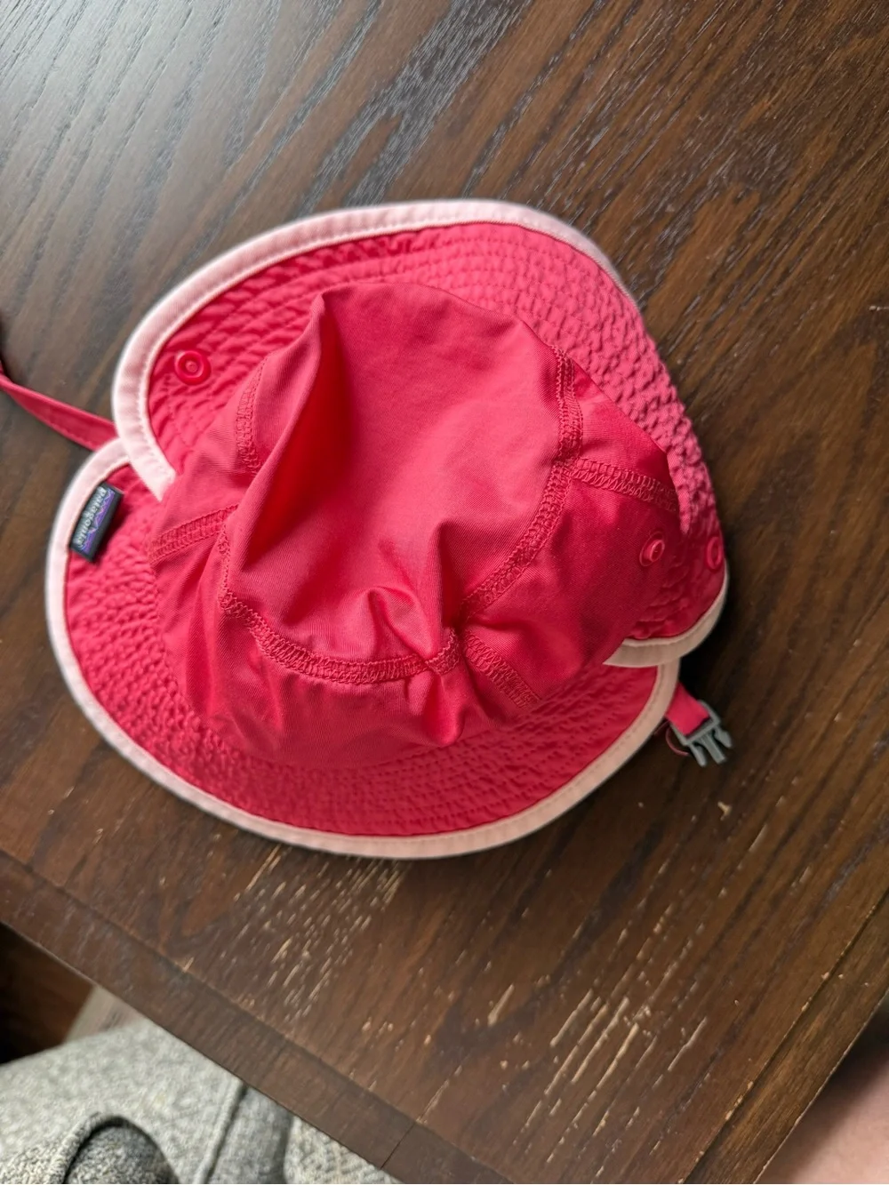 Patagonia Baby Sun Bucket Hat with Chin Strap